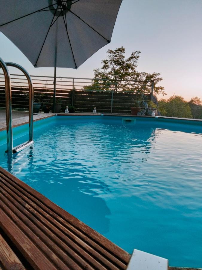 Chambre Telma 2 Pers Avec Piscine "Mon Lit Au Pre" Couples Ou Femmes Seulement Pontours Экстерьер фото